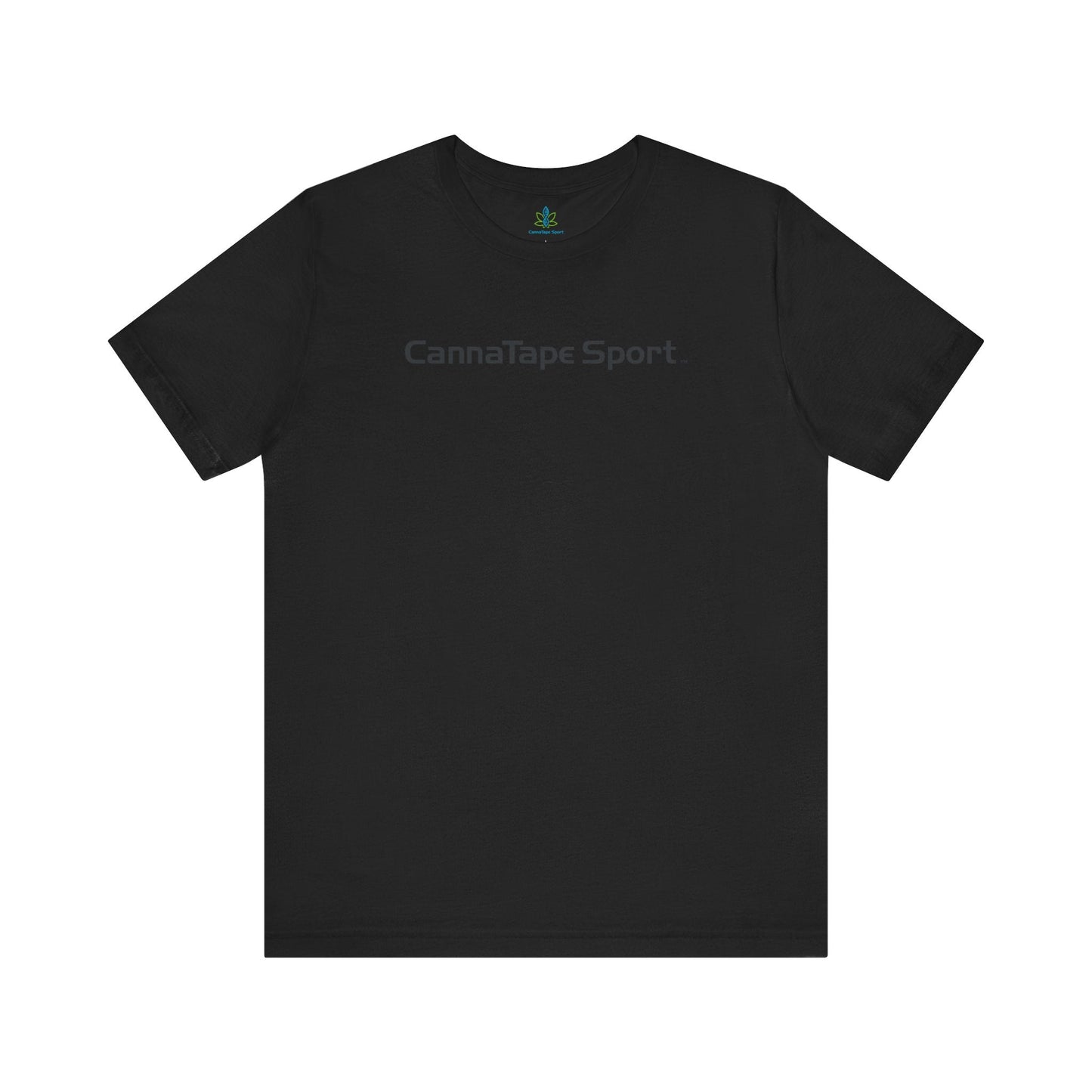 Printify T-Shirt Black / S CannaTape Sport Basic Black Out Tee - Unisex Transdermal CBD best for pain and sore