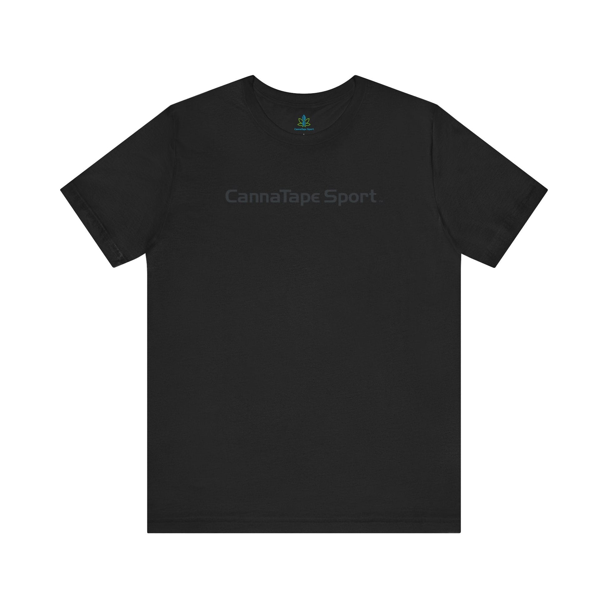 Printify T-Shirt Black / S CannaTape Sport Basic Black Out Tee - Unisex Transdermal CBD best for pain and sore