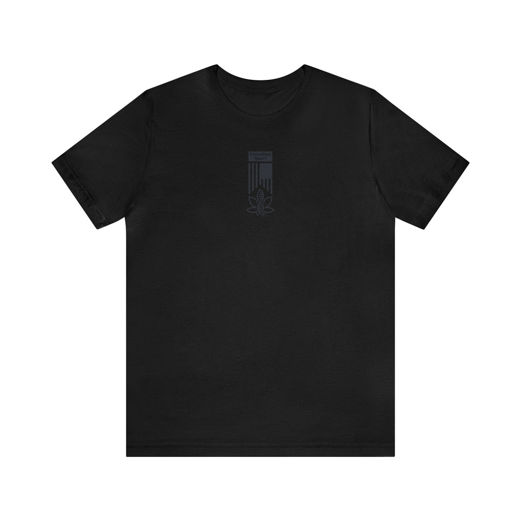 Printify T-Shirt Black / S CannaTape Sport Basic Patriot Tee - Unisex Transdermal CBD best for pain and sore