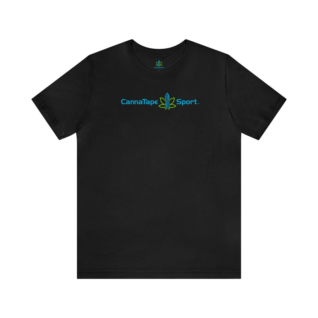 Printify T-Shirt Black / S CannaTape Sport Basic Tee - Unisex Transdermal CBD best for pain and sore