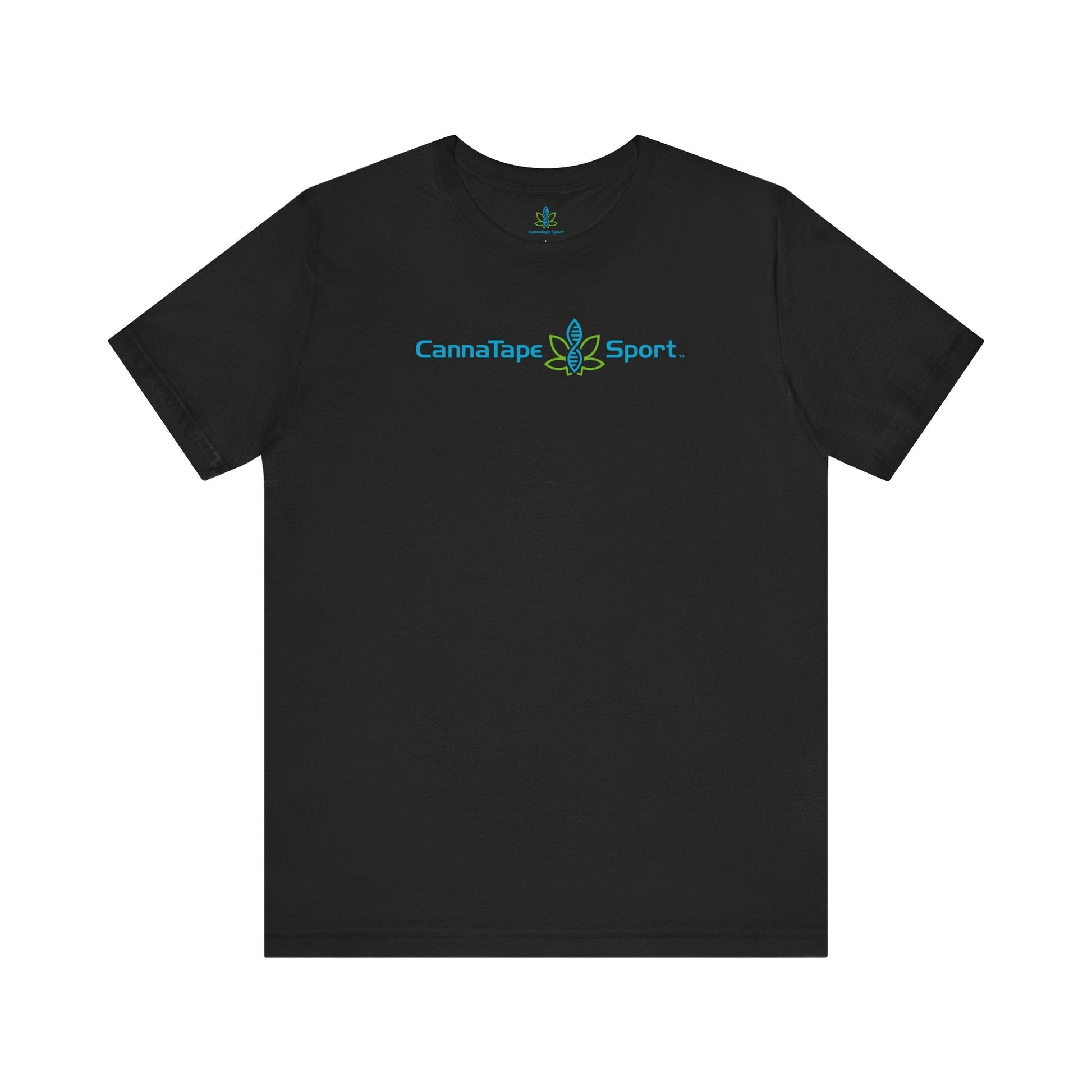 Printify T-Shirt Black / S CannaTape Sport Basic Tee - Unisex Transdermal CBD best for pain and sore