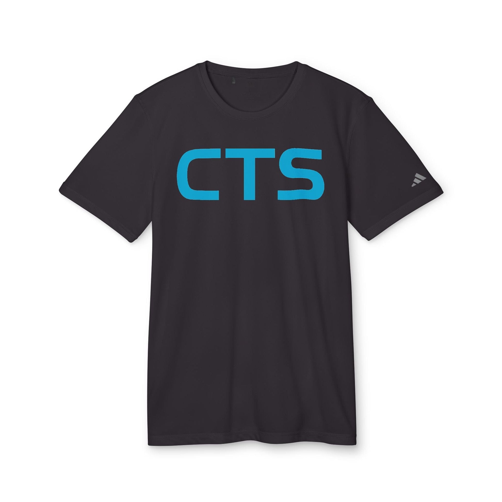 Printify T-Shirt Black / S CTS, CannaTape Blue Adidas Unisex Sport T-shirt Transdermal CBD best for pain and sore