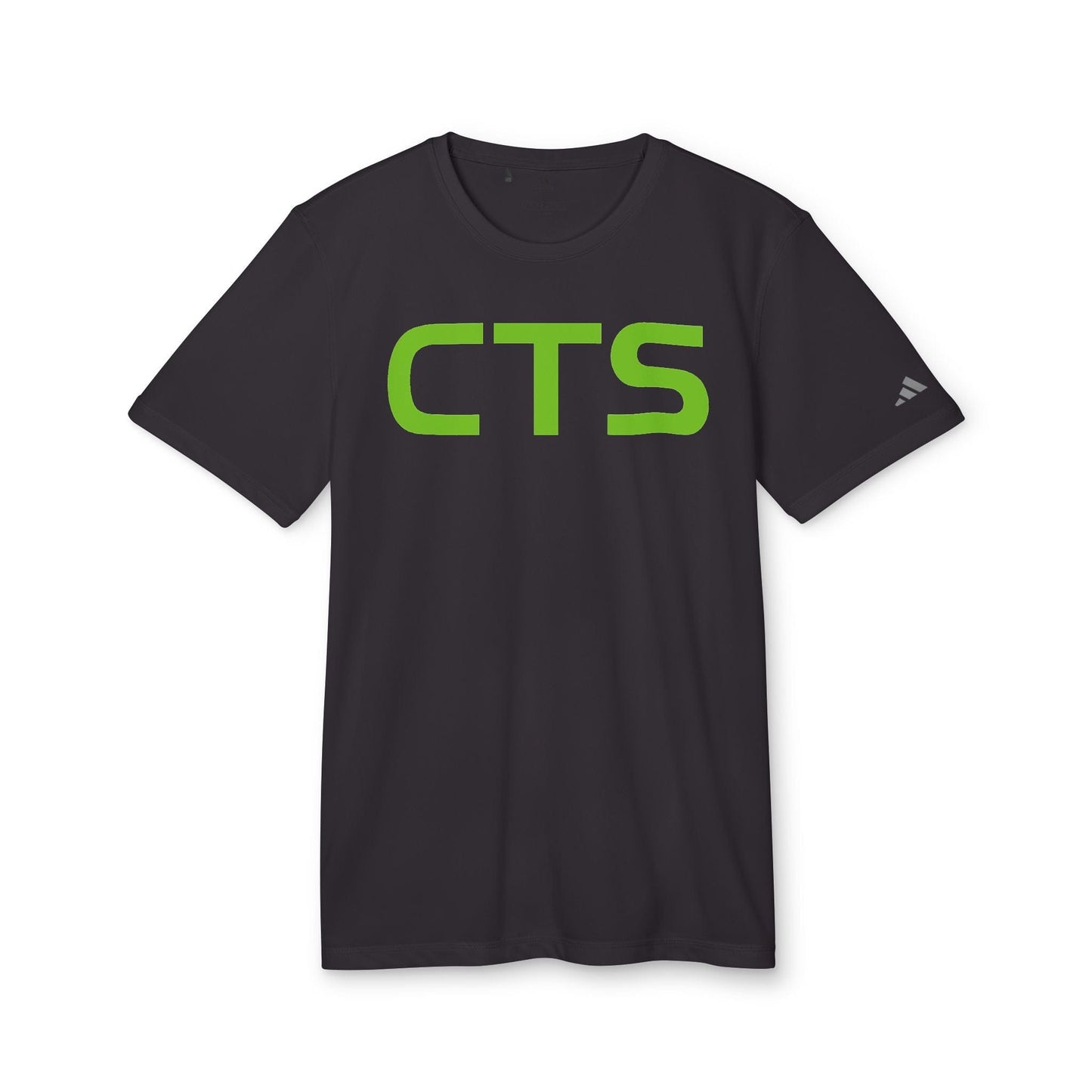 Printify T-Shirt Black / S CTS, CannaTape Green Adidas Unisex Sport T-shirt Transdermal CBD best for pain and sore