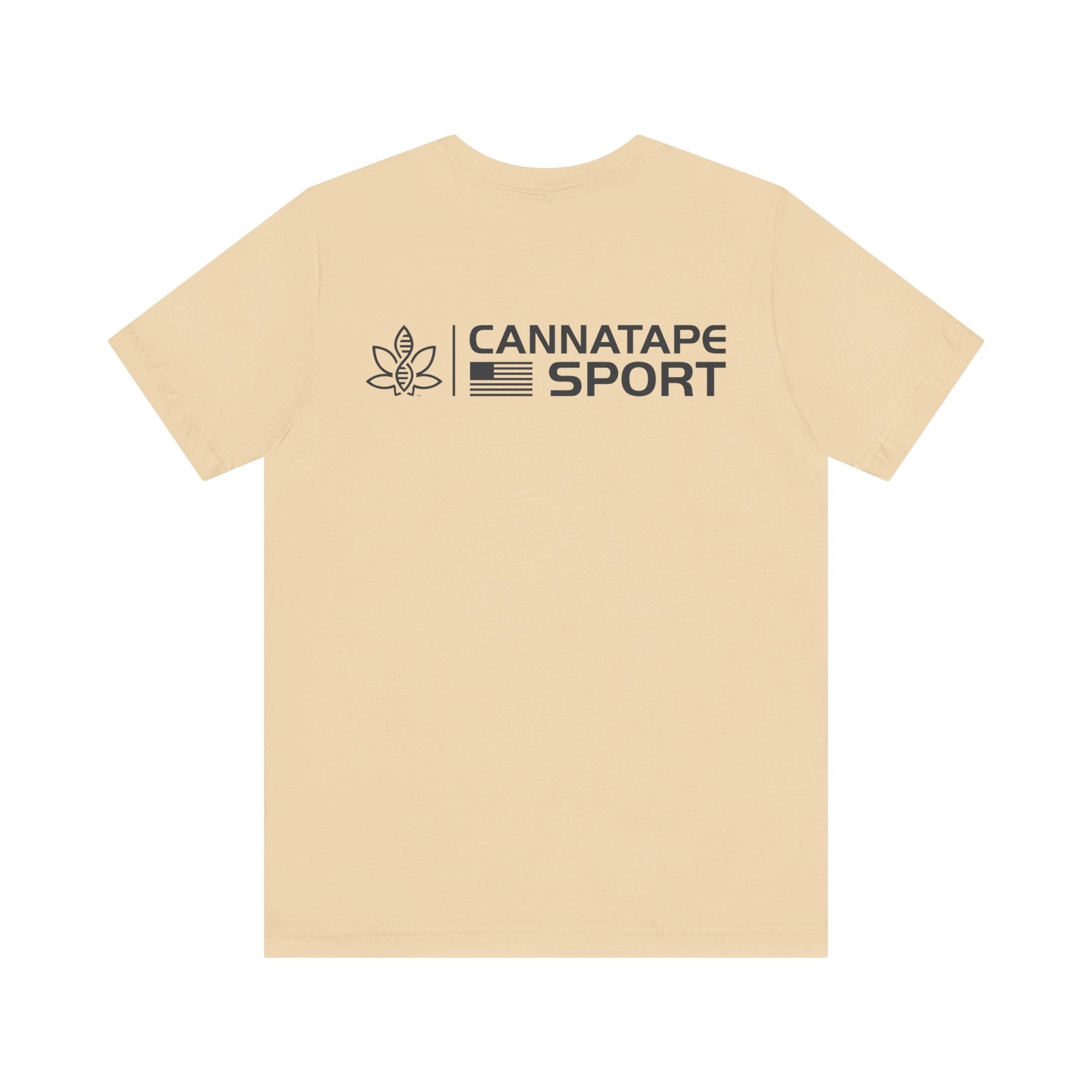 Printify T-Shirt CannaTape Sport Basic Patriot Tee - Unisex Transdermal CBD best for pain and sore