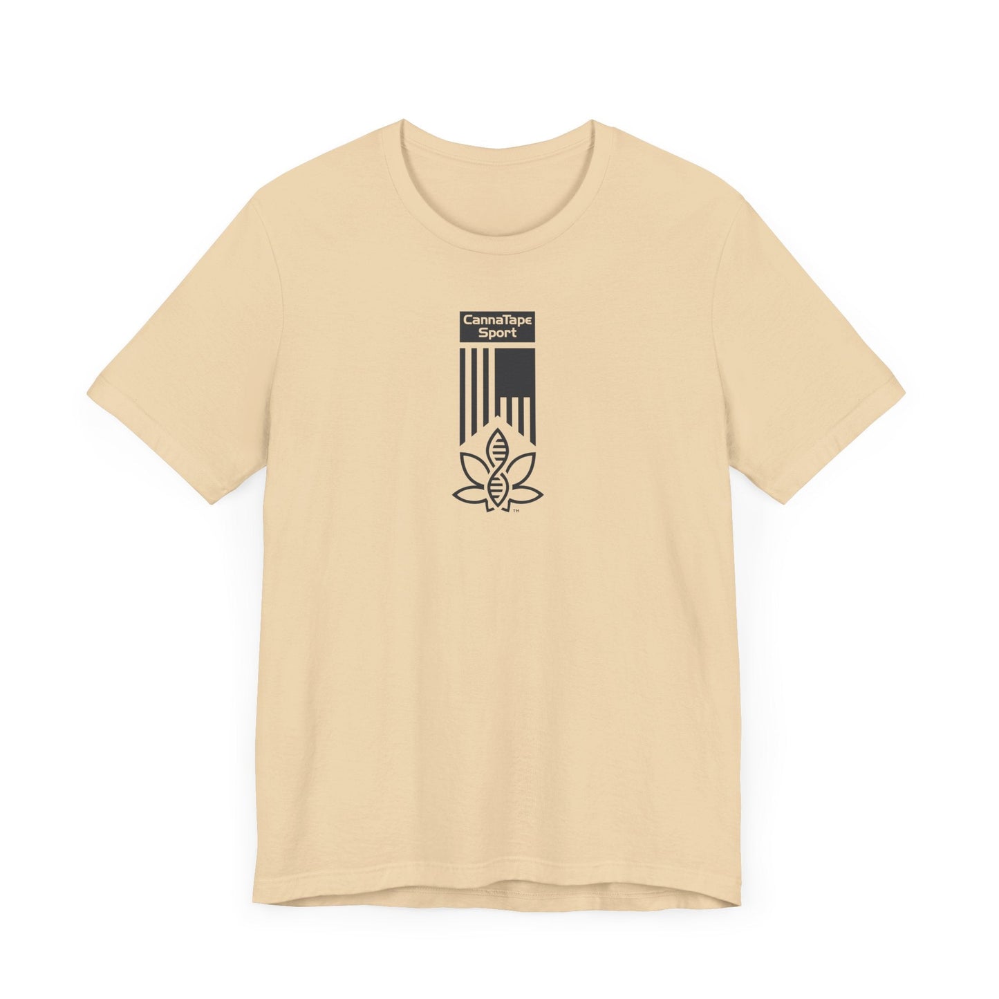 Printify T-Shirt CannaTape Sport Basic Patriot Tee - Unisex Transdermal CBD best for pain and sore