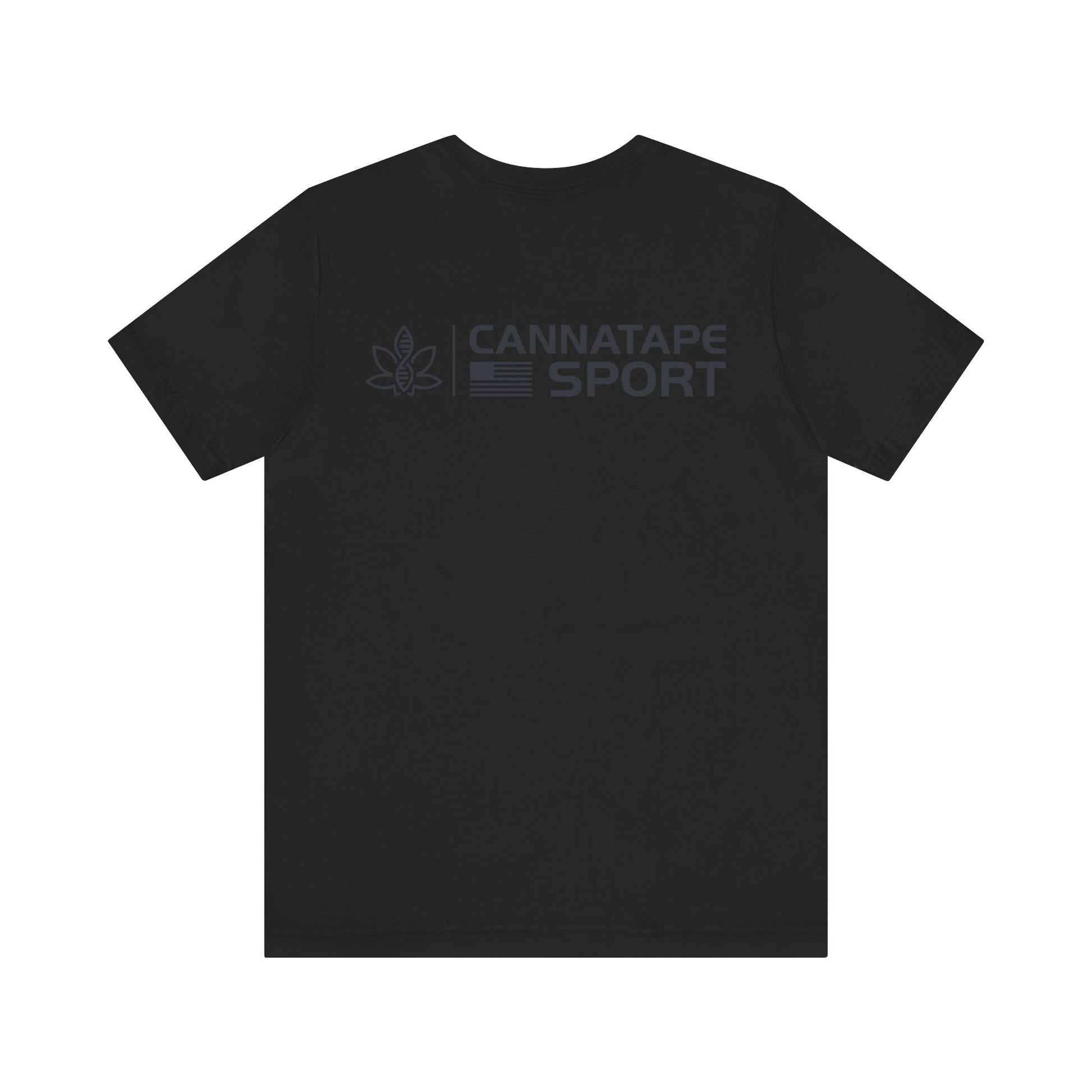 Printify T-Shirt CannaTape Sport Basic Patriot Tee - Unisex Transdermal CBD best for pain and sore
