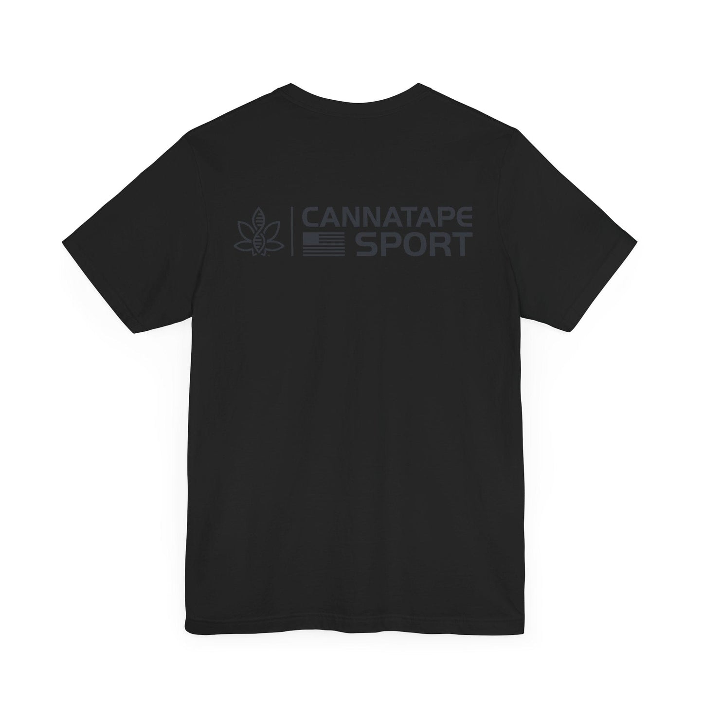 Printify T-Shirt CannaTape Sport Basic Patriot Tee - Unisex Transdermal CBD best for pain and sore