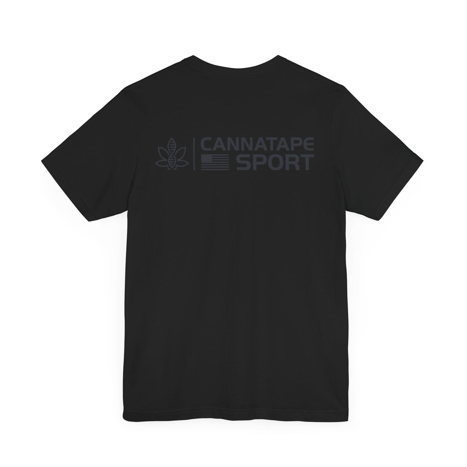 Printify T-Shirt CannaTape Sport Basic Patriot Tee - Unisex Transdermal CBD best for pain and sore