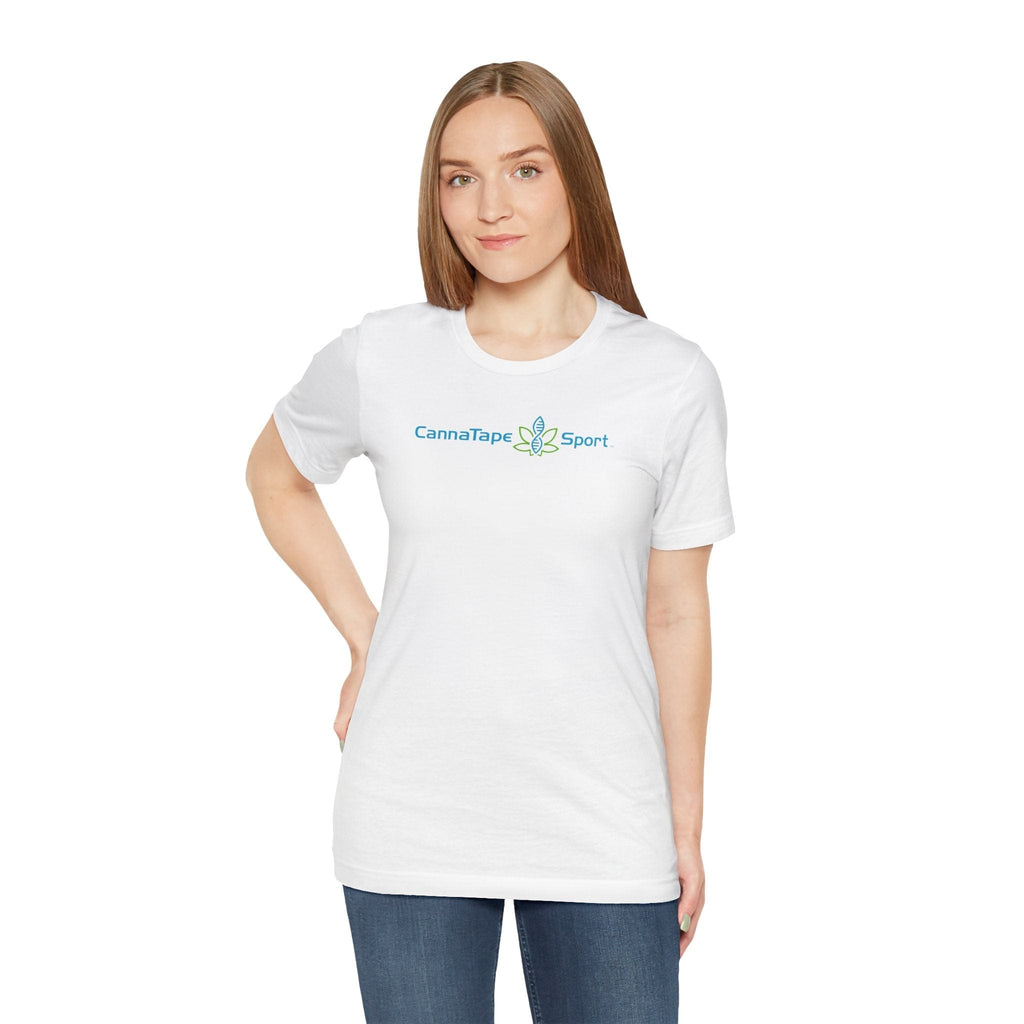 Printify T-Shirt CannaTape Sport Basic Tee - Unisex Transdermal CBD best for pain and sore