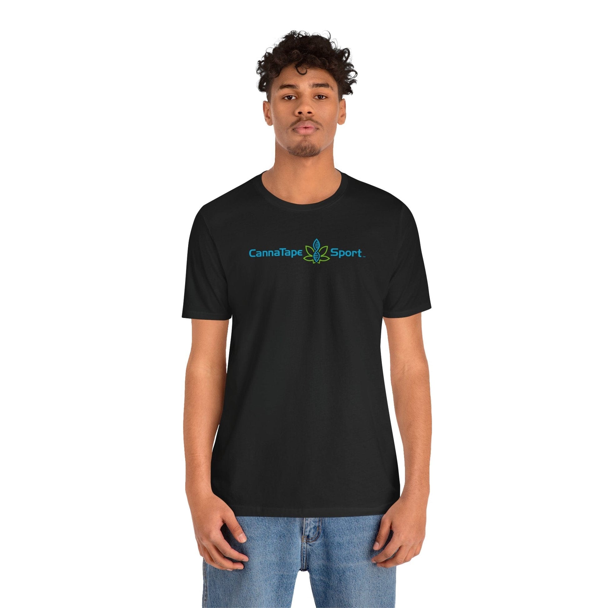 Printify T-Shirt CannaTape Sport Basic Tee - Unisex Transdermal CBD best for pain and sore