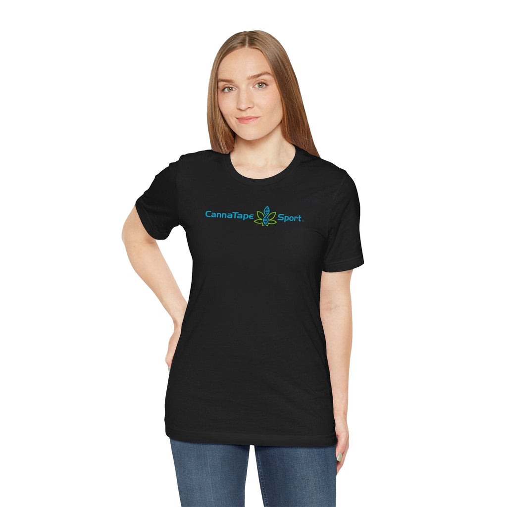 Printify T-Shirt CannaTape Sport Basic Tee - Unisex Transdermal CBD best for pain and sore