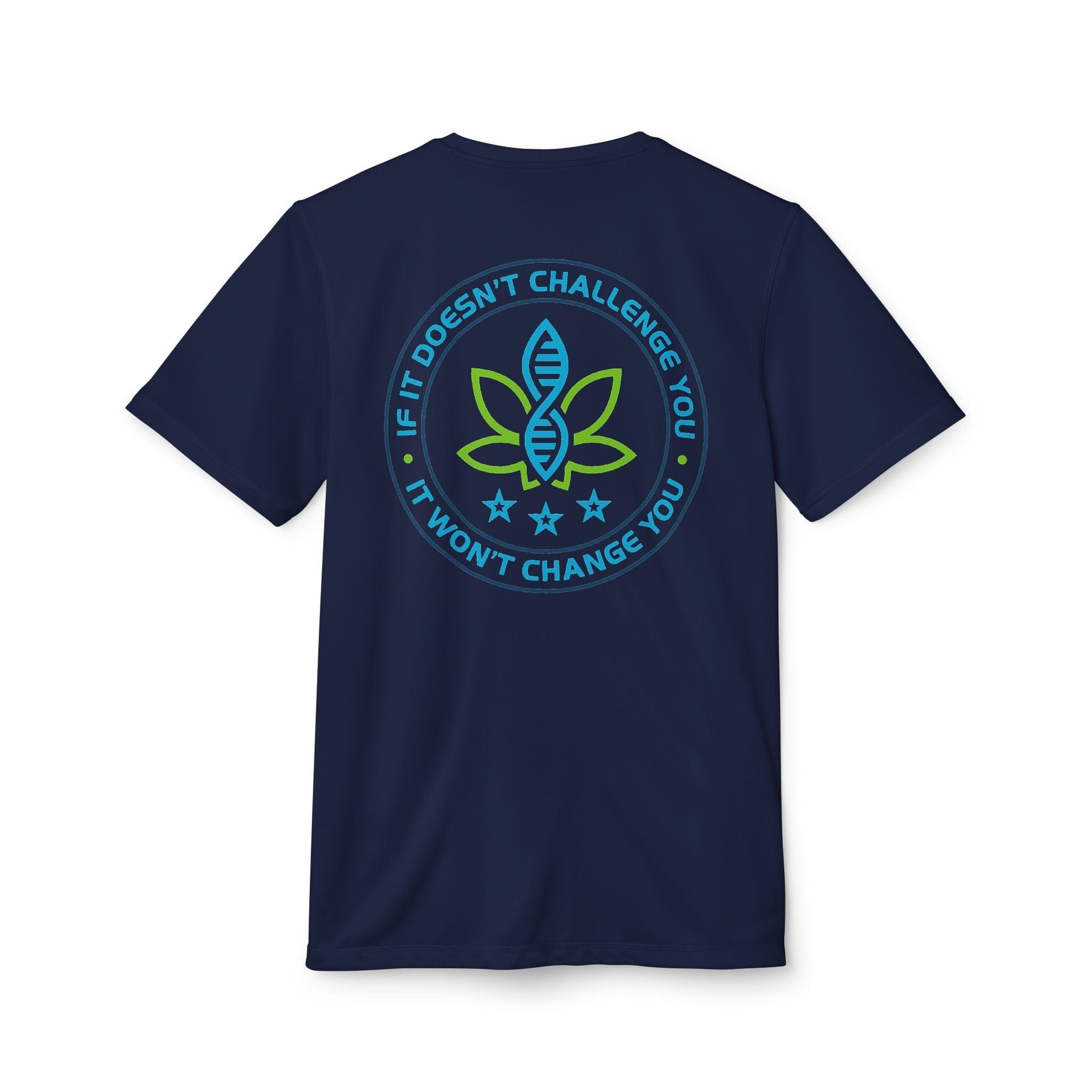 Printify T-Shirt CannaTape Sport, Challenge - Adidas, Unisex Sport T-shirt Transdermal CBD best for pain and sore