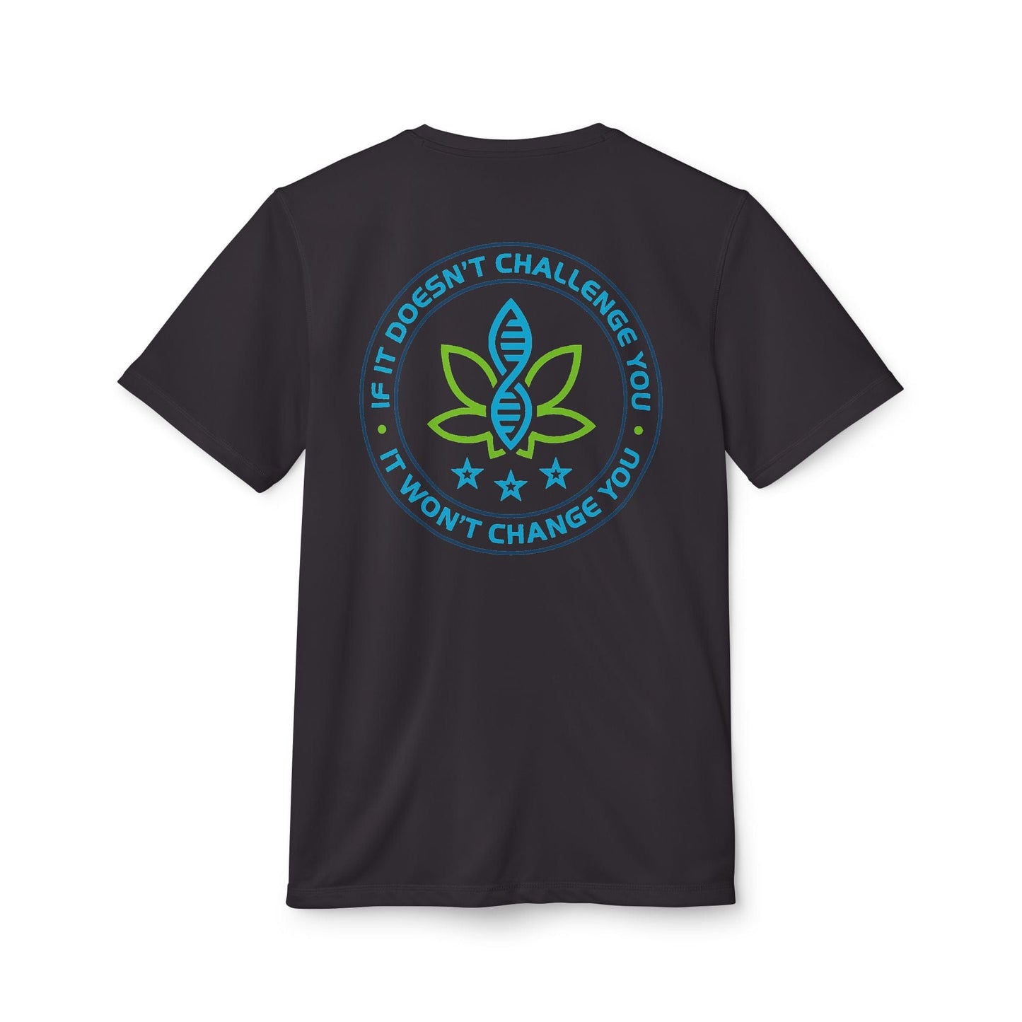 Printify T-Shirt CannaTape Sport, Challenge - Adidas, Unisex Sport T-shirt Transdermal CBD best for pain and sore