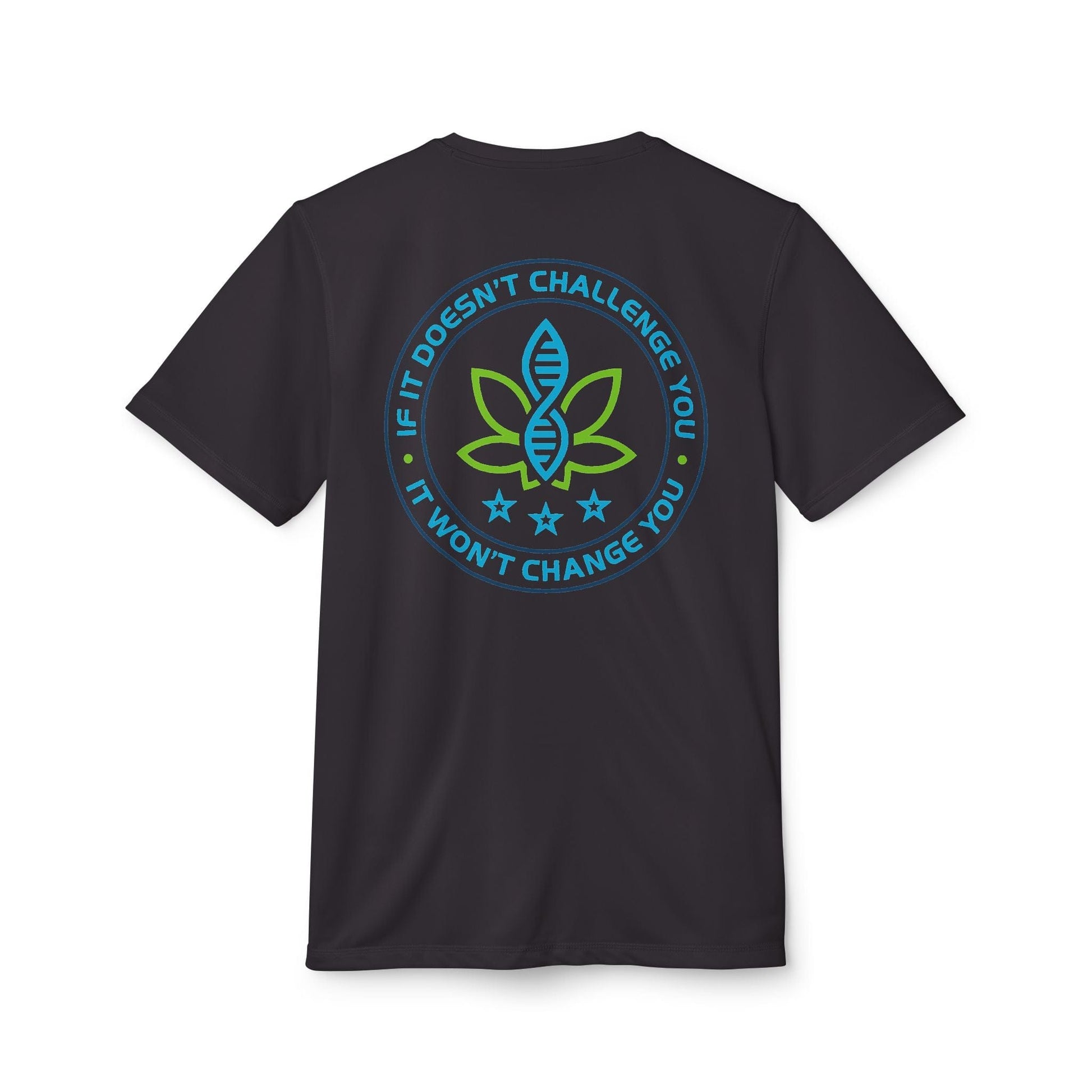 Printify T-Shirt CannaTape Sport, Challenge - Adidas, Unisex Sport T-shirt Transdermal CBD best for pain and sore