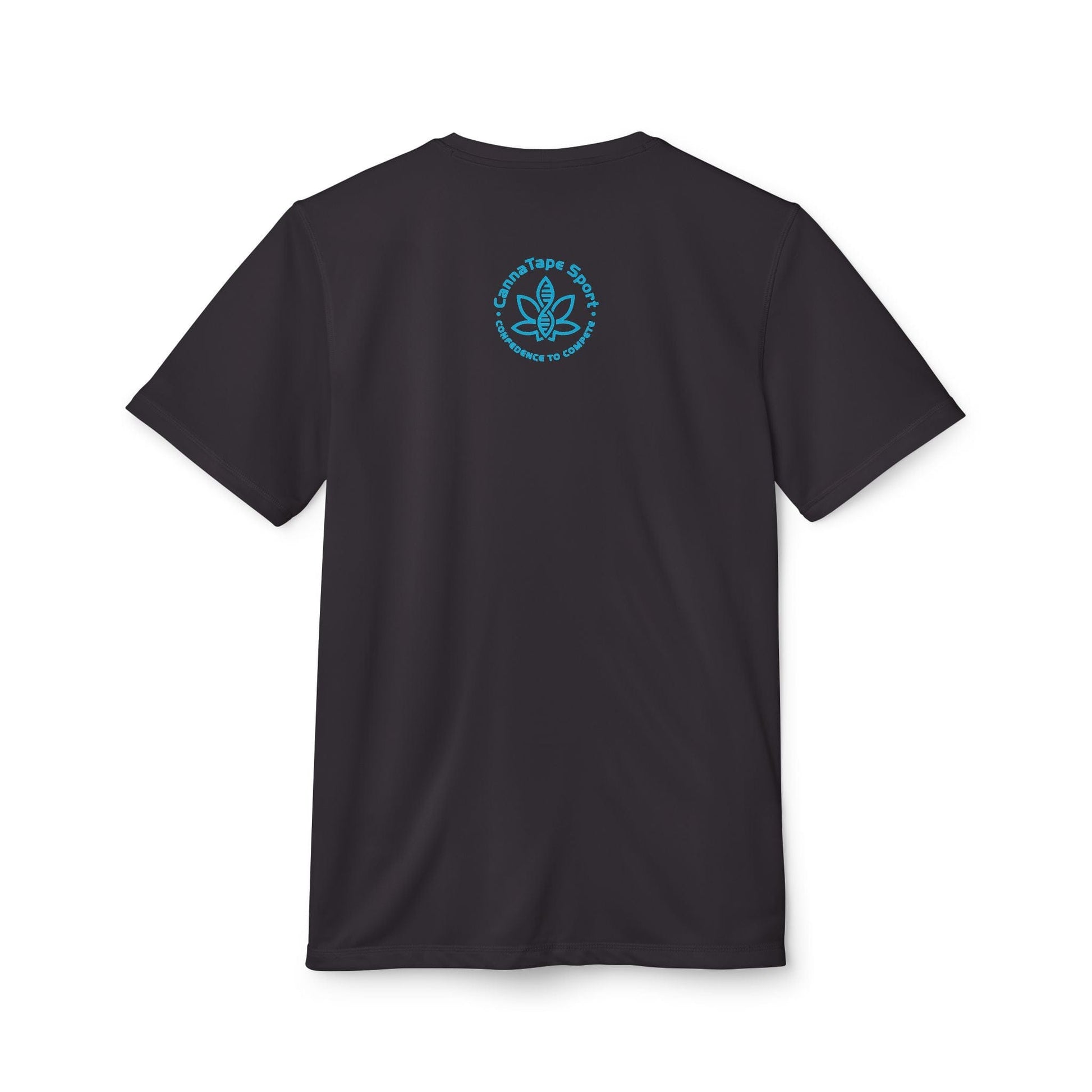 Printify T-Shirt CTS, CannaTape Blue Adidas Unisex Sport T-shirt Transdermal CBD best for pain and sore