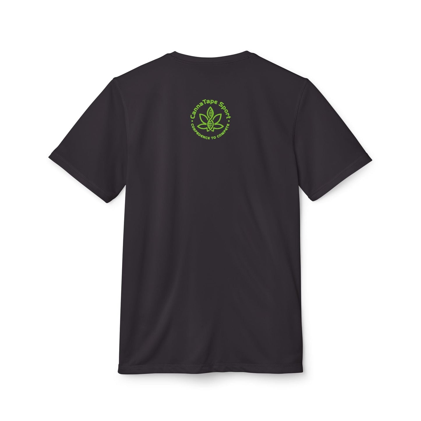 Printify T-Shirt CTS, CannaTape Green Adidas Unisex Sport T-shirt Transdermal CBD best for pain and sore