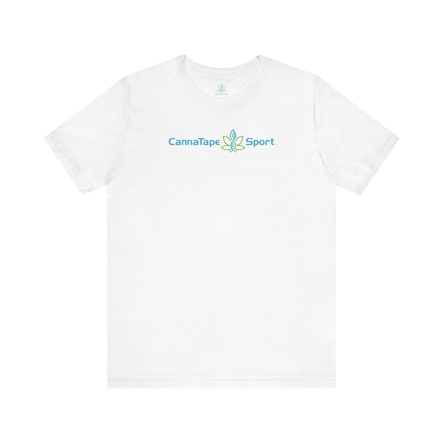 Printify T-Shirt White / S CannaTape Sport Basic Tee - Unisex Transdermal CBD best for pain and sore