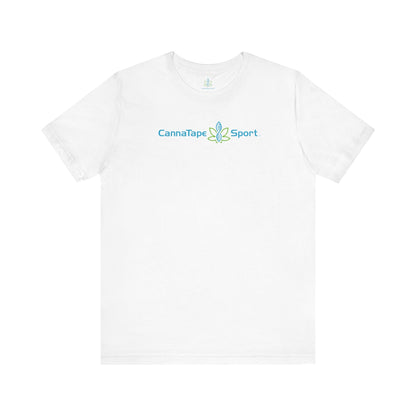 Printify T-Shirt White / S CannaTape Sport Basic Tee - Unisex Transdermal CBD best for pain and sore
