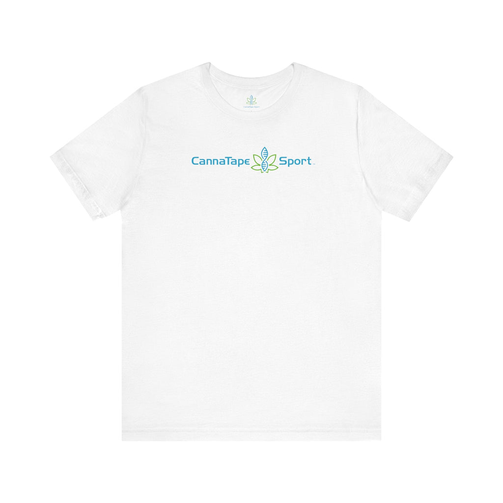 Printify T-Shirt White / S CannaTape Sport Basic Tee - Unisex Transdermal CBD best for pain and sore