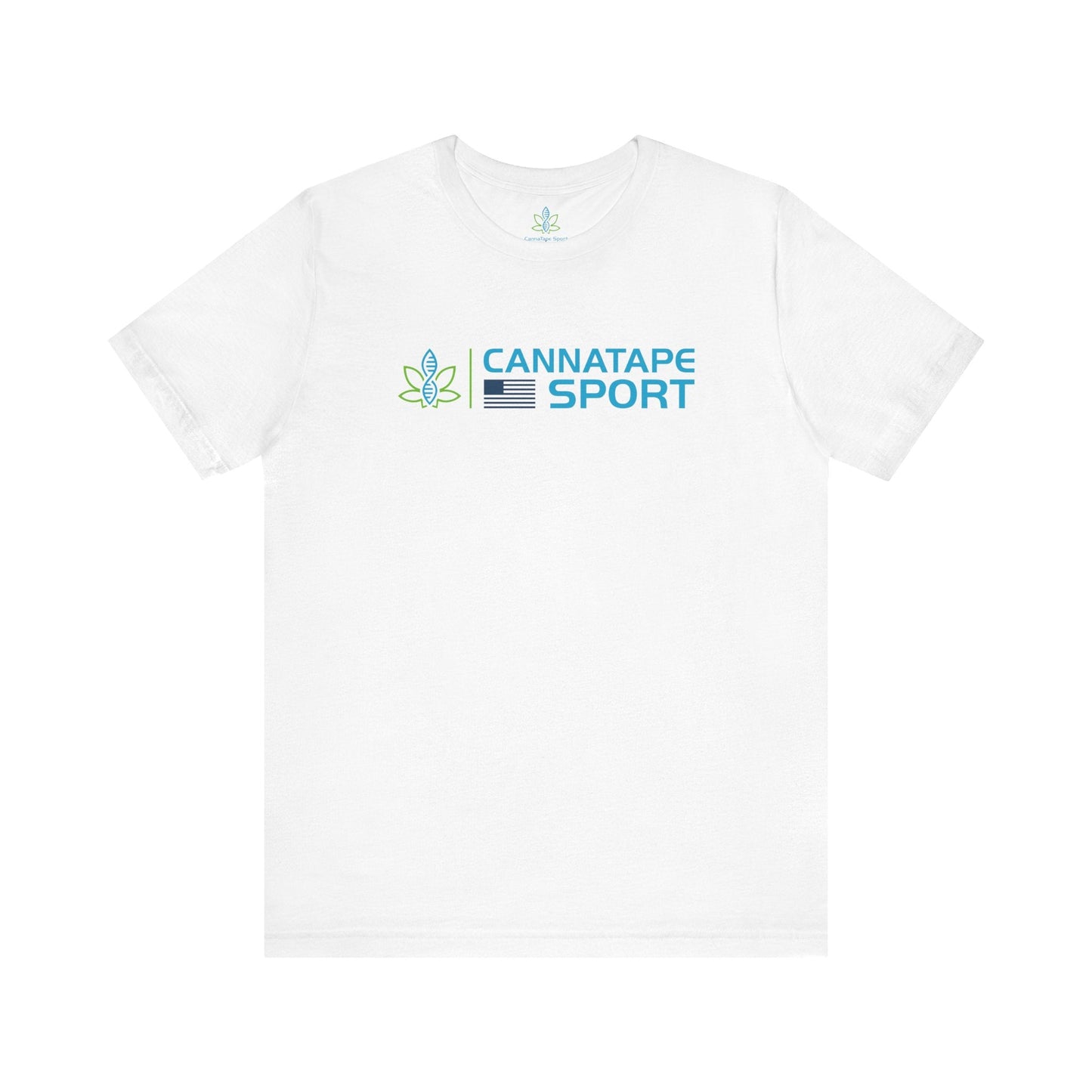 Printify T-Shirt White / S CannaTape Sport Forged Tee - Unisex Transdermal CBD best for pain and sore