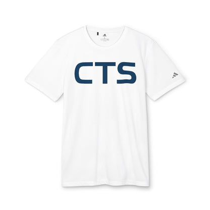Printify T-Shirt White / S CTS, CannaTape Navy Adidas Unisex Sport T-shirt Transdermal CBD best for pain and sore